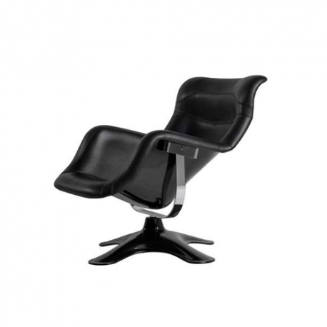 Karuselli Lounge Chair Black: Limited Edition - Artek - Yrjö Kukkapuro - Furniture by Designcollectors