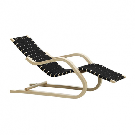 Lounge Chair 43 Noir - artek - Alvar Aalto - Accueil - Furniture by Designcollectors
