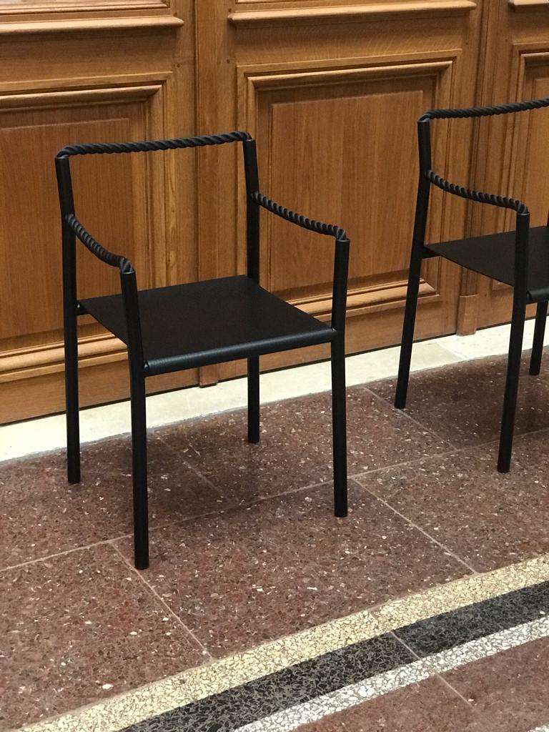 Buy Artek Rope Chair Noir by Ronan and Erwan Bouroullec, 2020 The