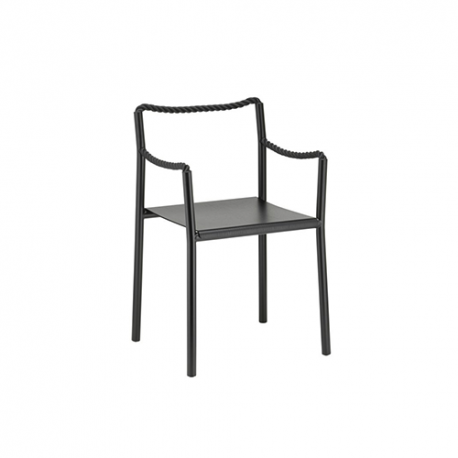 Rope Chair Noir - Artek - Ronan and Erwan Bouroullec - Furniture by Designcollectors