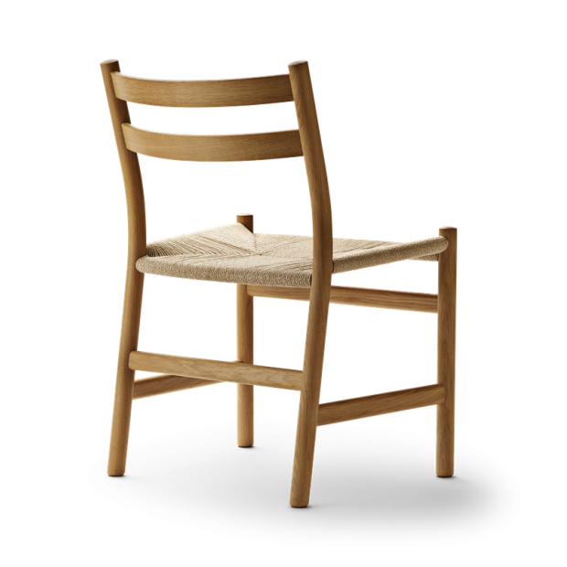 CH47 Dining Chair Oak Oil - Natural cord - Carl Hansen & Son - Hans Wegner - Furniture - Furniture by Designcollectors