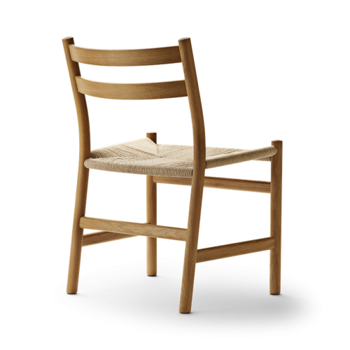 CH47 Dining Chair Oak Oil - Natural cord - Carl Hansen & Son - Hans Wegner - Furniture - Furniture by Designcollectors