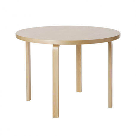 Table 90A Tafel Naturel - Artek - Alvar Aalto - Furniture by Designcollectors