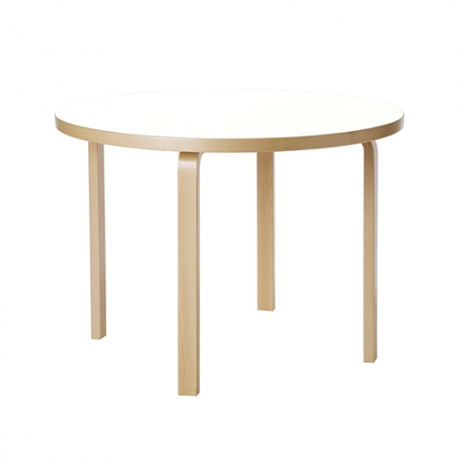 Table Artek 90A Blanc - artek - Alvar Aalto - Accueil - Furniture by Designcollectors