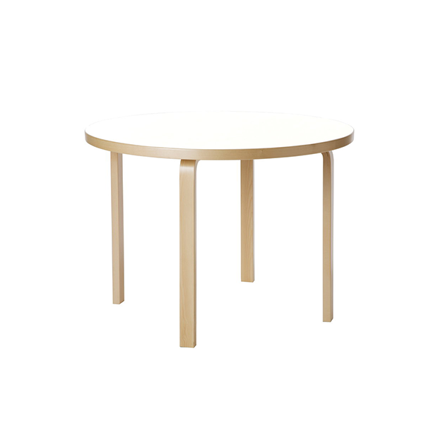 90A Table White - Artek - Alvar Aalto - Home - Furniture by Designcollectors
