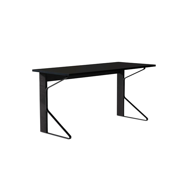 REB 005 Kaari desk, Black linoleum, black oak - Artek - Ronan and Erwan Bouroullec - Accueil - Furniture by Designcollectors