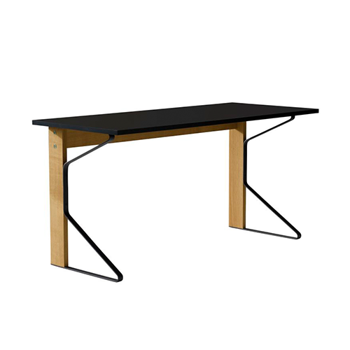 REB 005 Kaari desk, Black HPL, natural oak - Artek - Ronan and Erwan Bouroullec - Google Shopping - Furniture by Designcollectors