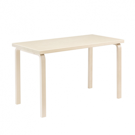 80A Tafel, Birch Veneer - Artek - Alvar Aalto - Tafels - Furniture by Designcollectors
