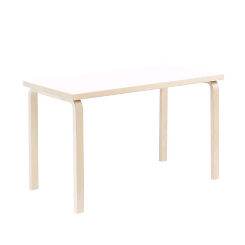 80A Table, White HPL - Artek - Alvar Aalto - Google Shopping - Furniture by Designcollectors