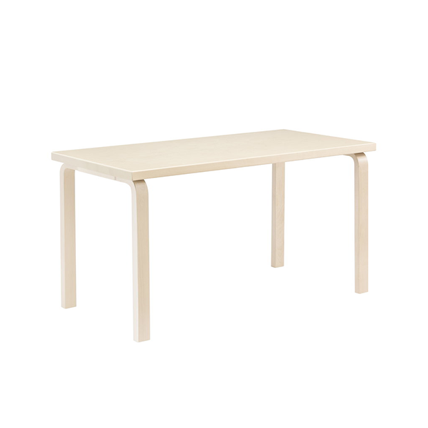 81A Tafel, Birch Veneer - Artek - Alvar Aalto - Tafels - Furniture by Designcollectors
