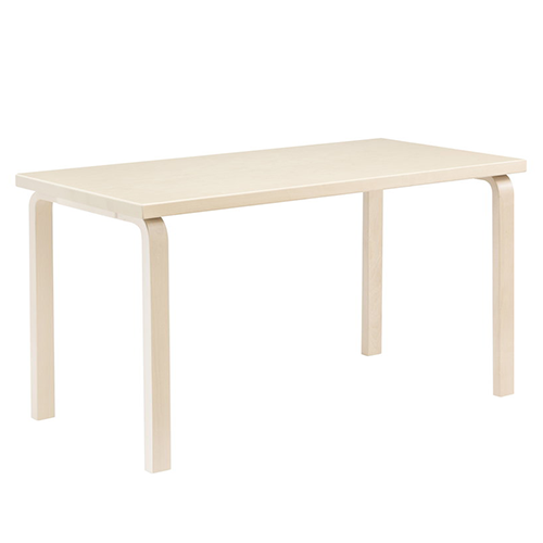81A Table, Birch Veneer - Artek - Alvar Aalto - Tables - Furniture by Designcollectors
