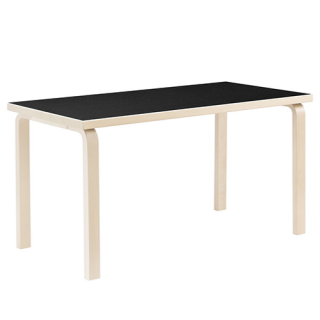 81A Table, Black linoleum