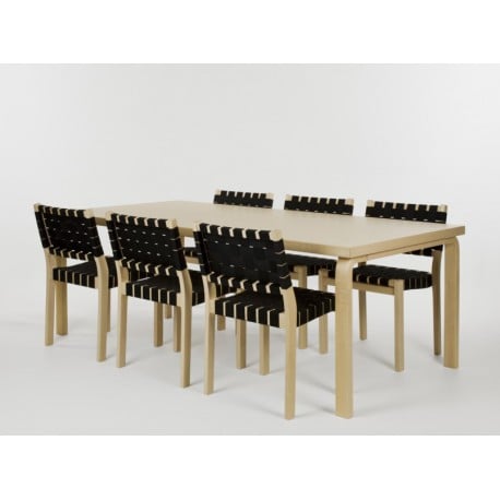 86 Table, Birch Veneer - artek - Alvar Aalto - Accueil - Furniture by Designcollectors
