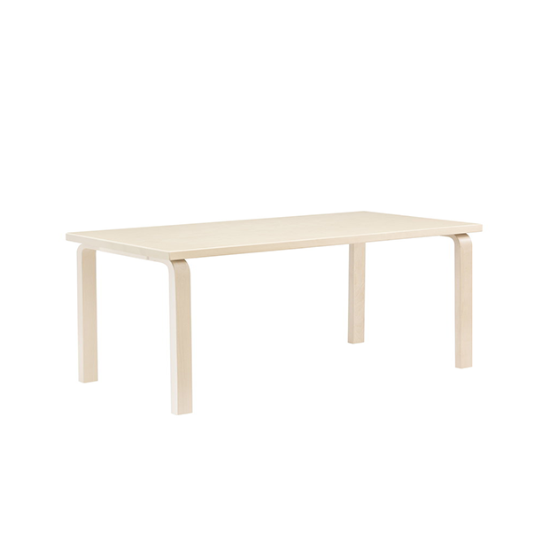 86A Table, Birch Veneer - Artek - Alvar Aalto - Google Shopping - Furniture by Designcollectors