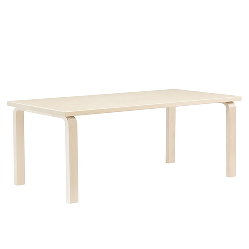 86A Table, Birch Veneer - Artek - Alvar Aalto - Google Shopping - Furniture by Designcollectors