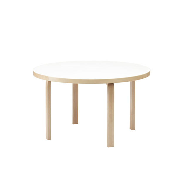 91 Table, White HPL - Artek - Alvar Aalto - Accueil - Furniture by Designcollectors