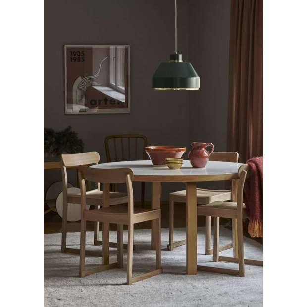 91 Table, Black linoleum - Artek - Alvar Aalto - Accueil - Furniture by Designcollectors