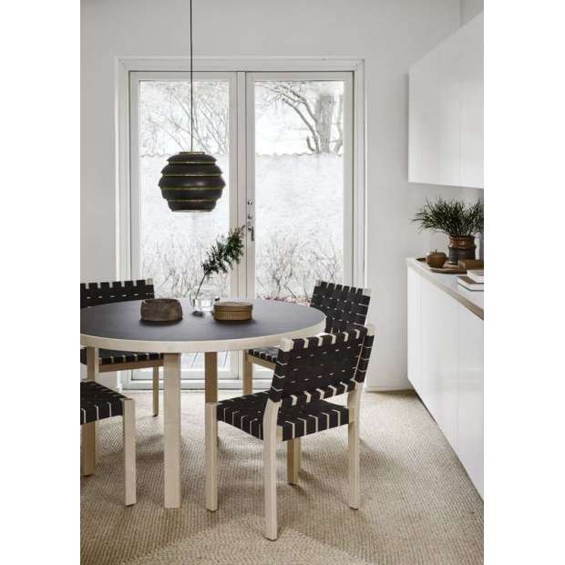 91 Table, Black linoleum - Artek - Alvar Aalto - Google Shopping - Furniture by Designcollectors