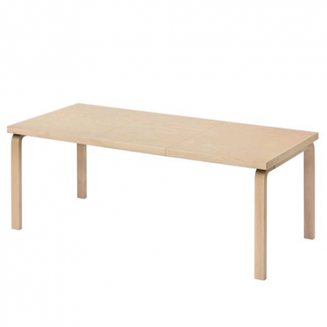 97 Extension Table, Birch Veneer - artek - Alvar Aalto - Accueil - Furniture by Designcollectors
