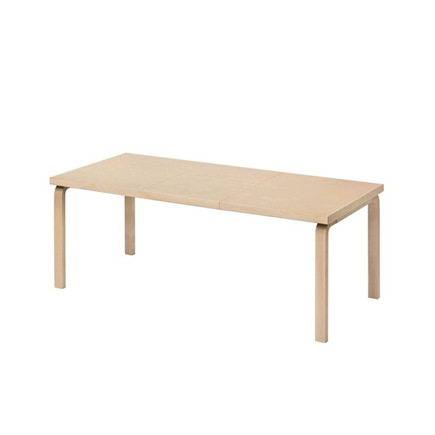97 Extension Table, Birch Veneer - Artek - Alvar Aalto - Home - Furniture by Designcollectors