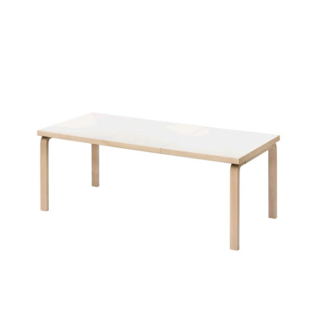 97 Extension Table, White HPL - Artek - Alvar Aalto - Accueil - Furniture by Designcollectors