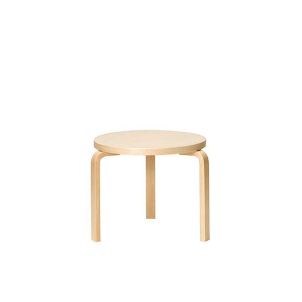 90D Table Birch - Artek - Alvar Aalto - Home - Furniture by Designcollectors