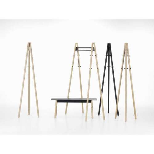 Kiila bench, Black, Black powder coating - Artek - Daniel Rybakken - Google Shopping - Furniture by Designcollectors