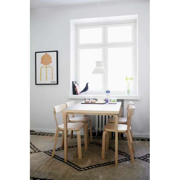 81B Table, White HPL - Artek - Alvar Aalto - Home - Furniture by Designcollectors
