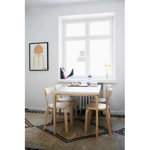 81B Table, White HPL - Artek - Alvar Aalto - Google Shopping - Furniture by Designcollectors