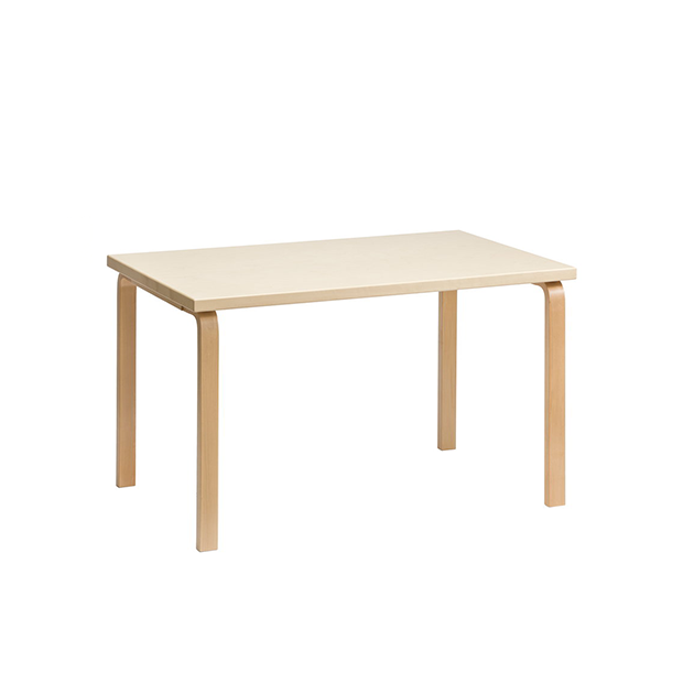 81B Table, Birch Veneer - Artek - Alvar Aalto - Accueil - Furniture by Designcollectors