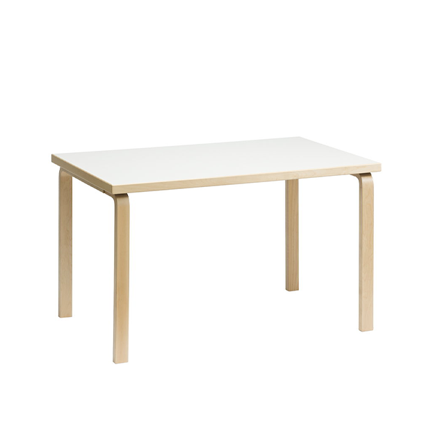 82A Table, White HPL - Artek - Alvar Aalto - Google Shopping - Furniture by Designcollectors