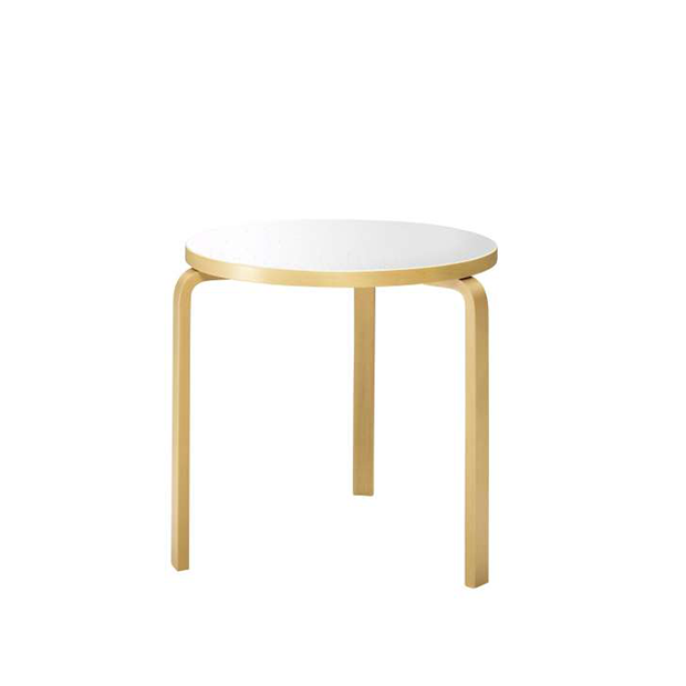 90B Table, White laminate - Artek - Alvar Aalto - Home - Furniture by Designcollectors