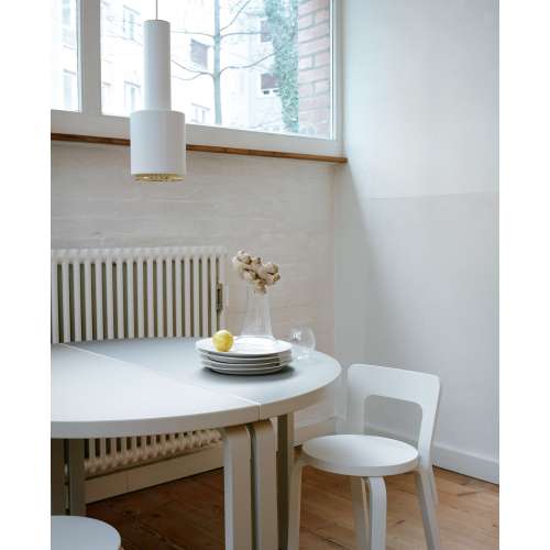 95 Tafel halfrond, White HPL - Artek - Alvar Aalto - Home - Furniture by Designcollectors