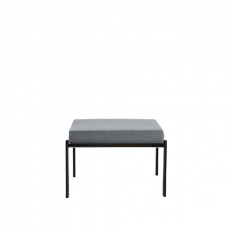 Kiki Banc - 1 seater, F140-Hallindal 130 (grey) - Artek - Ilmari Tapiovaara - Accueil - Furniture by Designcollectors