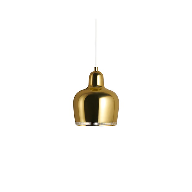 A330S  « Golden Bell » Suspension - brass - Artek - Alvar Aalto - Google Shopping - Furniture by Designcollectors