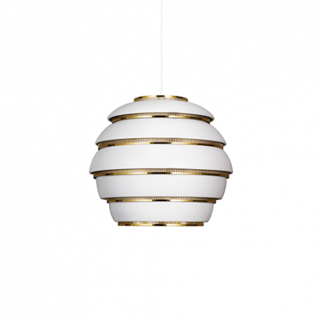 A331 Ceiling Lamp 'Beehive', Brass - Artek - Alvar Aalto - Google Shopping - Furniture by Designcollectors