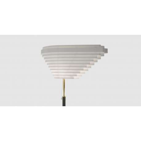 A805 Floor Lamp, Polished Brass - artek - Alvar Aalto - Aalto korting 10% - Furniture by Designcollectors