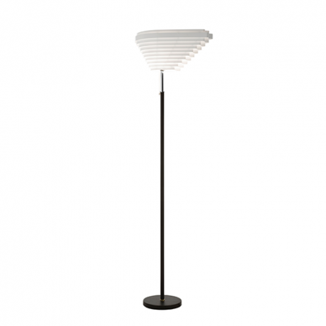 A805 Floor Lamp, Nickel Plated Brass - artek - Alvar Aalto - Aalto korting 10% - Furniture by Designcollectors
