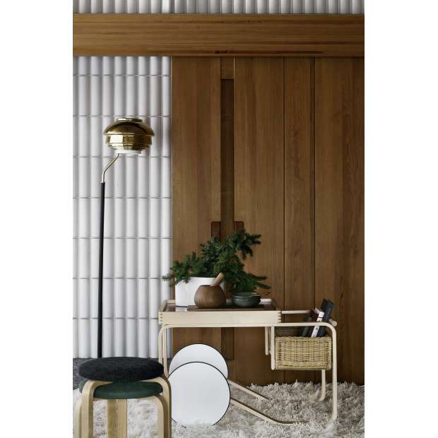 A808 Staande Lamp, Goud - Artek - Alvar Aalto - Verlichting - Furniture by Designcollectors