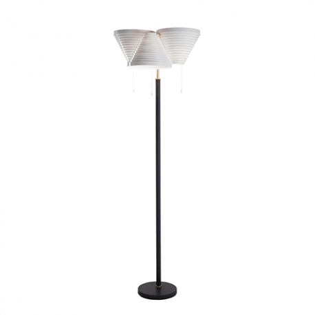 A809 Floor Lamp, Brass - artek - Alvar Aalto - Lighting - Furniture by Designcollectors