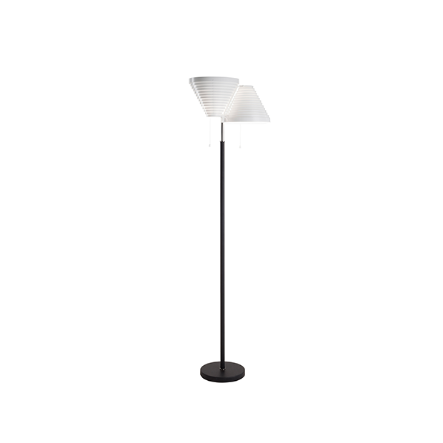 A810 Floor Lamp, Stainless steel - Artek - Alvar Aalto - Floor Lamps - Furniture by Designcollectors