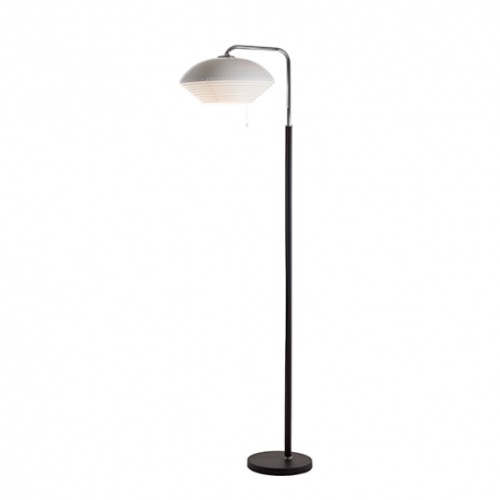 A811 Floor Lamp, Stainless steel - artek - Alvar Aalto - Lighting - Furniture by Designcollectors
