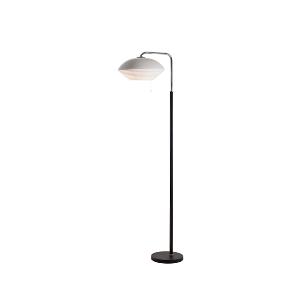A811 Staande lamp, Stainless steel - Artek - Alvar Aalto - Verlichting - Furniture by Designcollectors