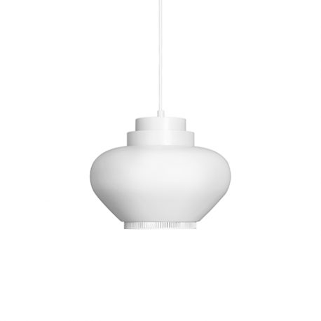 A333 Pendant lamp, Blanc, bague blanc - artek - Alvar Aalto - Éclairage - Furniture by Designcollectors