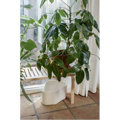 Riihitie Plant Pot - shape A - small - white - artek - Aino Aalto - Home - Furniture by Designcollectors