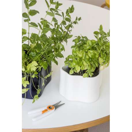 Riihitie Pot à plantes - modèle A - large - blanc - artek - Aino Aalto - Weekend 17-06-2022 15% - Furniture by Designcollectors