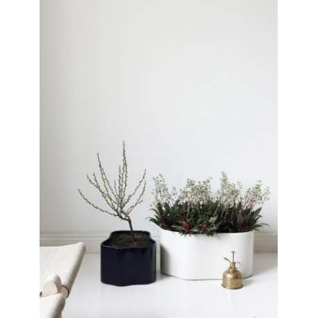 Riihitie Plant Pot - shape A - small - blue - artek - Aino Aalto - Home - Furniture by Designcollectors