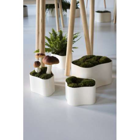 Riihitie Plantenpot - model A - large - licht grijs - artek - Aino Aalto - Weekend 17-06-2022 15% - Furniture by Designcollectors