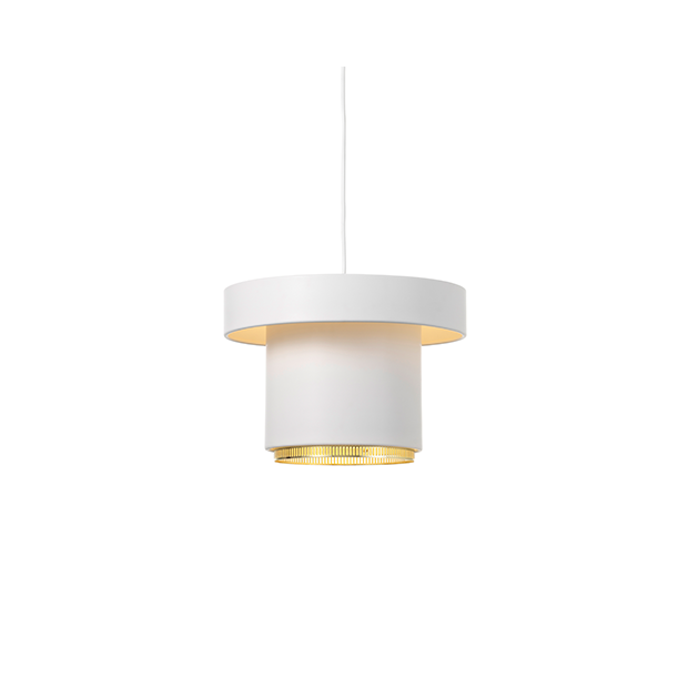A201 Pendant Light White/Brass - Artek - Alvar Aalto - Home - Furniture by Designcollectors
