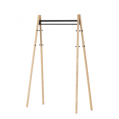Kiila coat rack, black - Artek - Daniel Rybakken - Furniture by Designcollectors